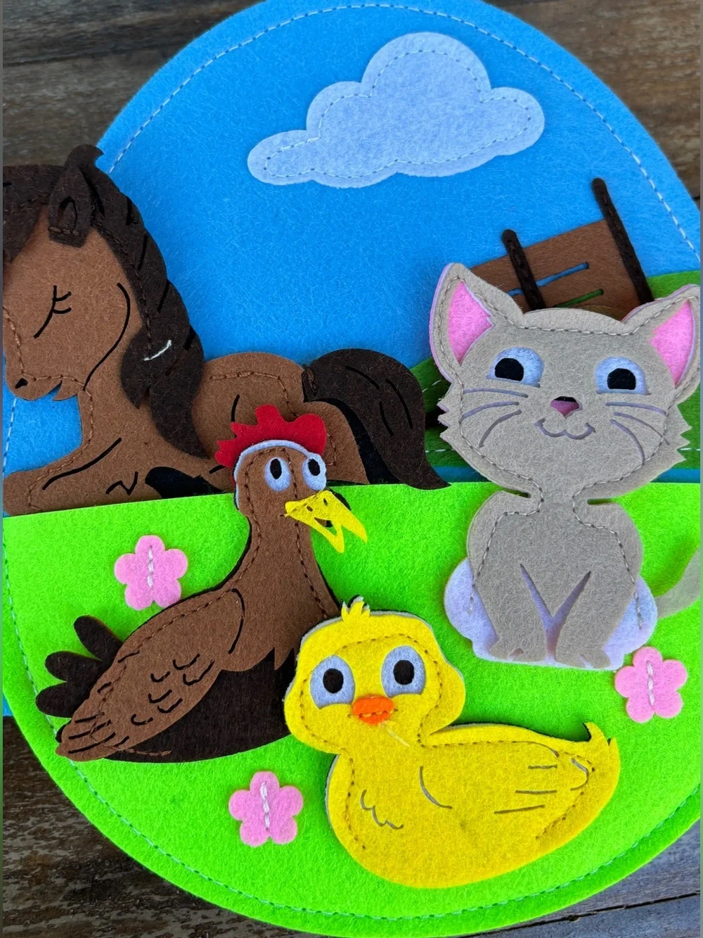 Kids Felt activity book